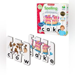 NEW 20 Piece Spelling Puzzle